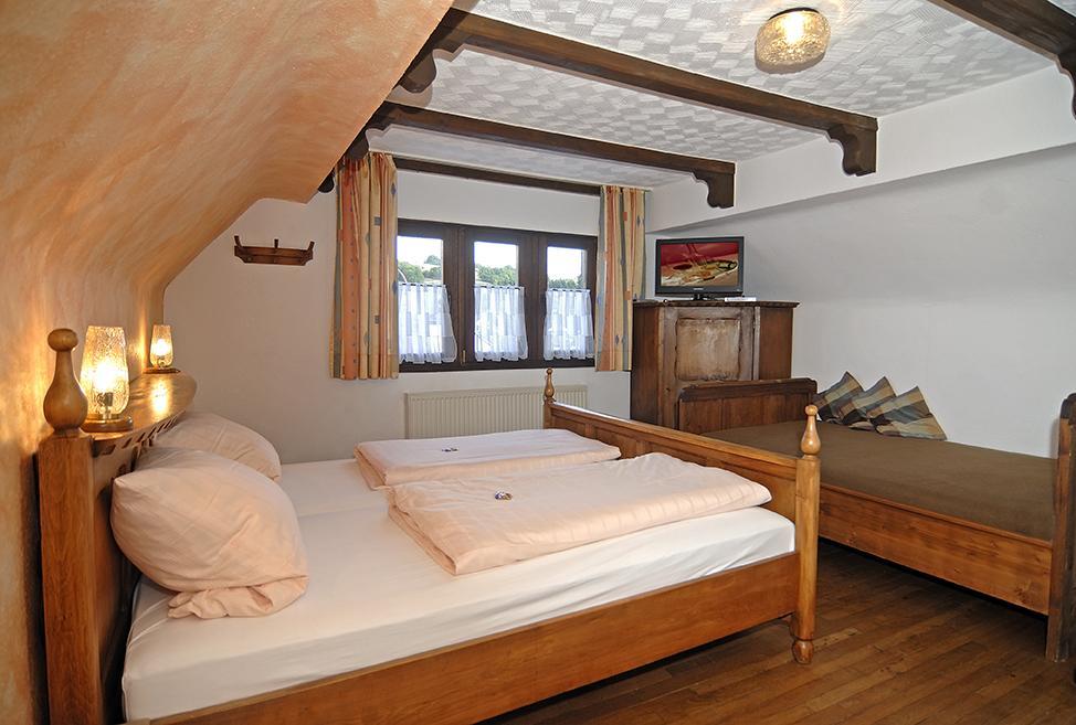 Hotel Beim Holzschnitzer Dreis-Brück Camera foto
